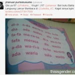 Promosi Waria Dalam Buku “Balita Langsung Lancar Membaca”